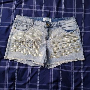 Studded Jean Shorts 💥